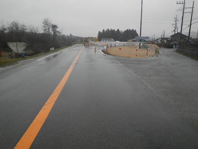 482号鶴岡道路 鶴岡橋 右岸取付道路7