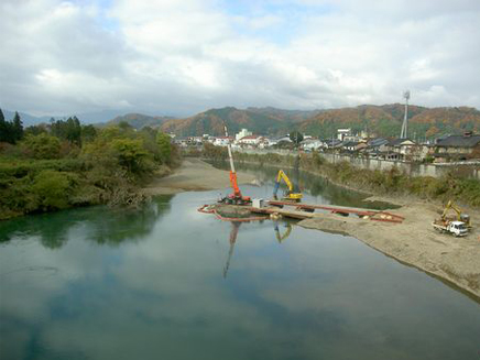 円山川（日置地区他）河道掘削工事3