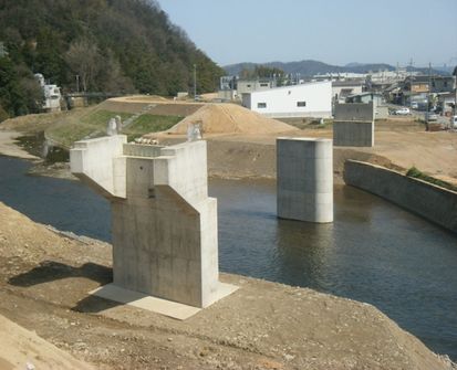 稲葉川改修工事